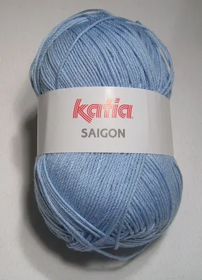Produktbild von SAIGON von Katia - himmelblau (15) - 100 g / ca. 300 m Wolle
