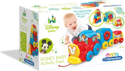 Produktbild von Disney Baby Activity Train Spielzeug Spiel Clementoni Mickey Mouse Lernspielzeug