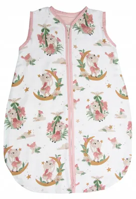 Produktbild von Ankras Sommer-Schlafsack Musselin 56-62 0,5 TOG Baumwolle