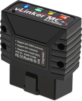 Productafbeelding van OBD2 Scanner Bluetooth - Mini Draadloos Diagnostisch Scanapparaat - 5 x 2 x 4,5 cm