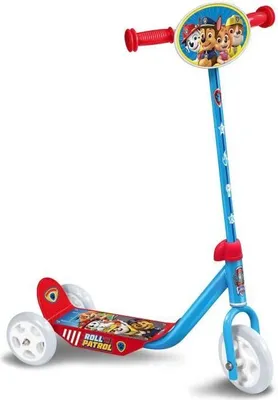 Produktbild von Kinderroller, PAW PATROL PA450050, 3 Räder, Blau, Höhenverstellbar, Antirutsch