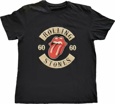 Produktbild von The Rolling Stones Sixty Biker Tongue Black M T-Shirt