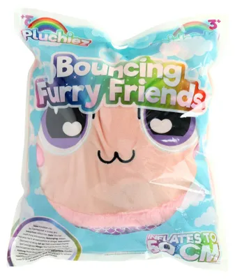 Produktbild von Pluchiez Ball weicher Springball Furry 50 cm Spielzeug