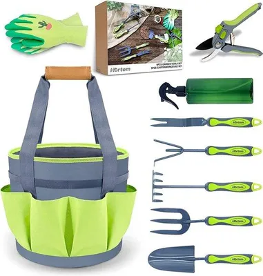 Produktbild von Famanu Gartenwerkzeugset – 5-teiliges Set aus hochwertigem Material