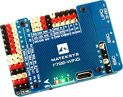 Zdjęcie produktu dla Matek Systems F722- Wing STM32F722RET6 Sterownik lotu Budowa w OSD dla samolotu RC Naprawiono skrzydło KSX3268