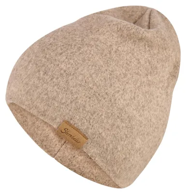 Zdjęcie produktu dla Czapka typu beanie uni , wykonana z miękkiej dzianiny z efektem melanżu, ciepła i wygodna