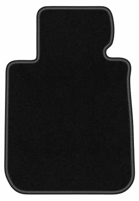 Produktbild von Fahrermatte Velours für BMW 1 E88 2008-2014 (Cabrio) – 1-tlg, Schwarz, passgenau – Wielganizator BASIC