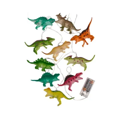 Produktbild von Dinosaurier Lichterkette mit 10 Dinos