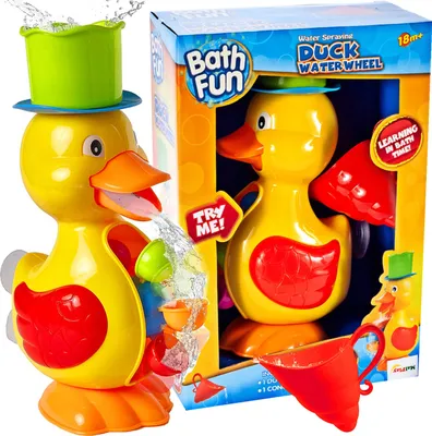 Produktbild von Malplay Badespielzeug Mit Wasserstation Wasserfall Wasserdusche Spielzeug Für Kinder Wasserspielzeug Tiermotiv Set Für Kinder Ab 18 Monaten