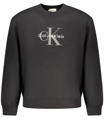 Produktbild von Calvin Klein Herren Schwarzes Sweatshirt Mit Reissverschluss