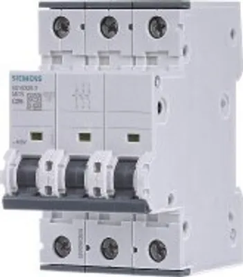Produktbild von Siemens LS-SCHALTER 6KA 3POL C25, IP20