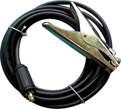 Image de Borne de terre 200A 4m confectionnée Câble en cuivre H01N2-D Ø=25mm2 m. Fiche KS25