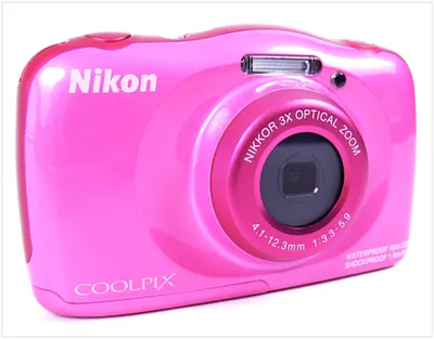Produktbild von Nikon COOLPIX S33 Digitalkamera 13,2 MP, 3x opt. Zoom pink