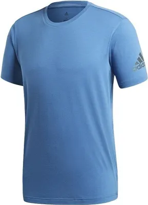 Obrázok produktu pre Adidas CE0886, Tričko, Dospelý, Samec, Modrá, Jednofarebné, S