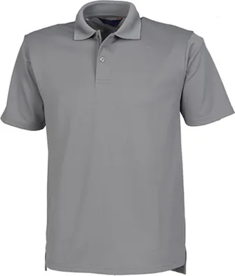 Produktbild von Henbury H475 | Herren Coolplus Wicking Polo Shirt / Mikro-Piqué - Farbe: Charcoal - Größe: XS