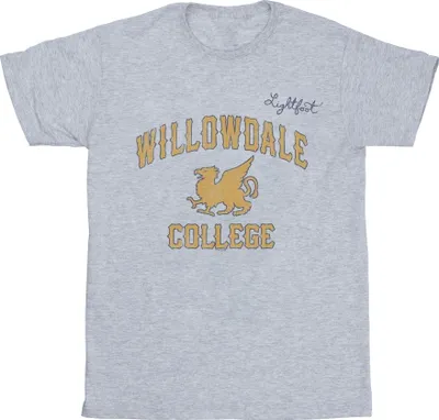 Produktbild von Disney - "Onward Willowdale College" T-Shirt für Damen BI42374 (XL) (Grau)