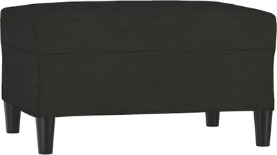 Produktbild von vidaXL Fußhocker Schwarz 70x55x41 cm Stoff