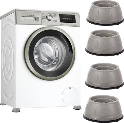 Produktbild von 4x Vibrationsdämpfer Waschmaschine Anti-Vibration Waschmaschinenfüße Dämpfer Set