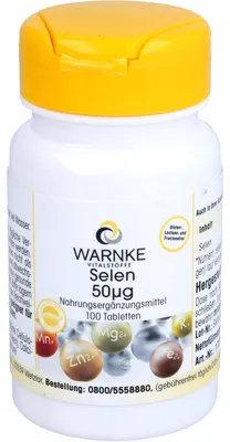 Obrázok produktu pre WARNKE Selén 50 µg tablety, 100 tabliet