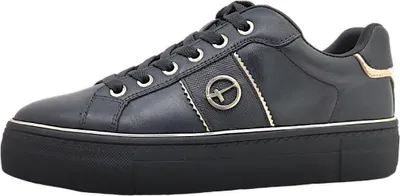 Produktbild von Tamaris Damen sportlicher Schnürer in Schwarz, Größe 36