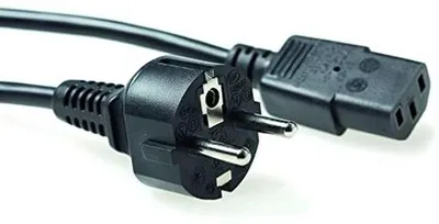 Productafbeelding van Stroomkabel 2,5m C13 - Voedingskabel voor Computers en Apparatuur