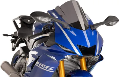 Image de PUIG z-racing écran foncé fumé 360x285mm pour Yamaha