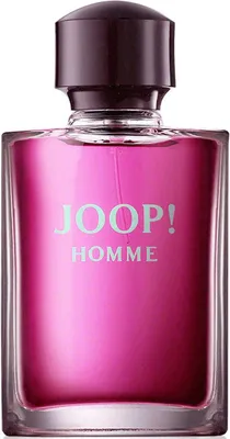 A studio shot of a Joop! Homme eau de toilette bottle.