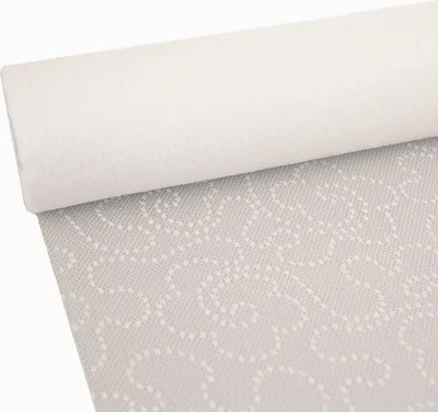 Immagine prodotto di Runner da tavola Sizolace a pois - col. 001 bianco crema - 300mm - 25m - 78-300-25-001