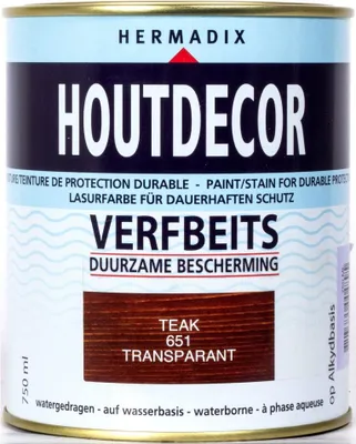 Produktbild von Holzdekor 651 Teak 750 ml Hermadix
