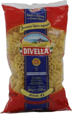 Produktbild von 10x Pasta Divella 100% Italienisch N°43 Rotelle 500g