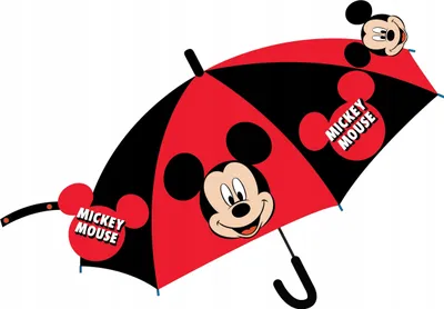 Zdjęcie produktu dla Mickey Mouse Myszka Parasol Przeciwdeszczowy