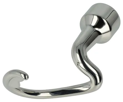 Produktbild von vhbw Knethaken kompatibel mit KitchenAid RKSM6573ER Küchenmaschine - Rührhaken, spiral, 14 x 6 cm, Edelstahl Silber