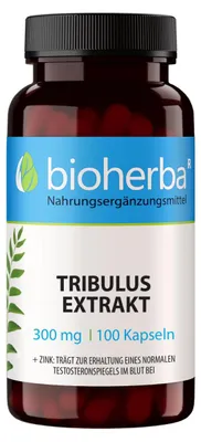 Produktbild von Bioherba Tribulus Extrakt 300 mg 100 Kapseln