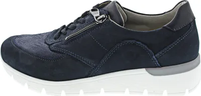 Produktbild von Waldläufer K-Ramona sportlicher Schnürer Blau in Gr. 43