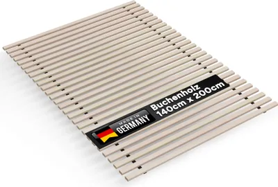 Produktbild von Rollrost Lattenrost -NEU- " Buchen - Xandi " 22mm 140 x 200 cm bis 650kg