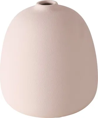 Produktbild von BOLTZE Dekovase "Nomia" aus Keramik (Steingut) in beige, Vase Blumenvase