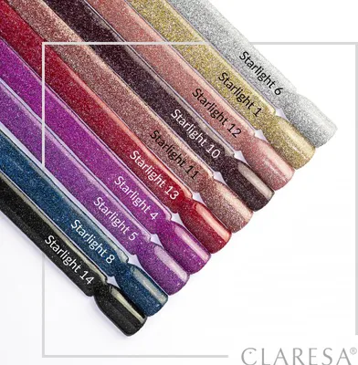 Produktbild von CLARESA Starlight Hybrid Nagellack - 12,5 g