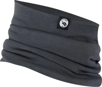 Produktbild von Multifunktionstuch – Neckwarmer „Solid Baumwolle“ von Stark Soul - Dunkelgrau