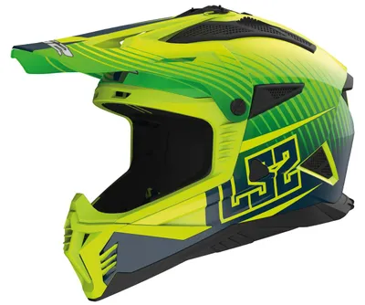 Obrázek produktu pro LS2 MX708 Fast II Duck matná zelenožlutá S