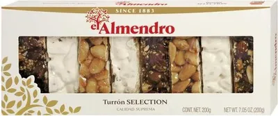 Immagine prodotto di El Almendro Turrón Selection, barretta di Turrón in 3 gusti: sesamo, croccante e caramello