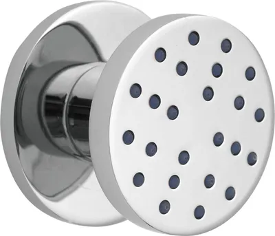 Produktbild von Duschdüse, rund - chrom