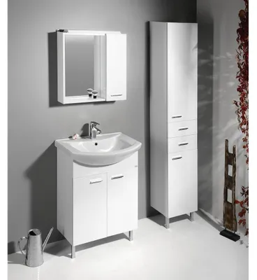 Obrázok produktu pre ZOJA/KERAMIA FRESH Vysoká jednotka 35x184x29cm, ľavá, biela