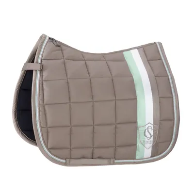 Produktbild von Eskadron Schabracke Big Square Baumwolle velvet taupe Classic Sports 24, Größe:DL