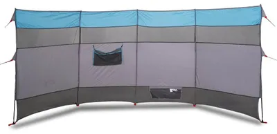 Produktbild von vidaXL Camping-Windschutz Blau 366x152x152 cm Wasserdicht