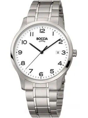 Obrázek produktu pro Pánské hodinky vhodné pro alergiky - Boccia model: 3620-01