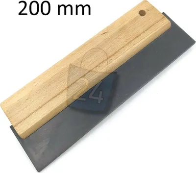 Produktbild von Fugengummi Fliesen Verfuggummi Fliesenlegergummi mit Holzgriff 200 mm