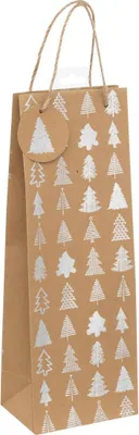 Produktbild von Holographische geschenktasche in kraftflaschengröße - Feeric Lights & Christmas