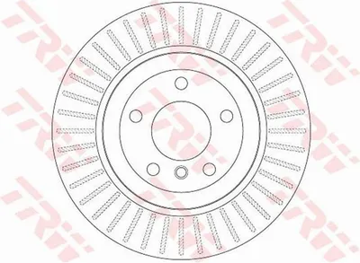 Produktbild von Bremsscheibe TRW DF6299
