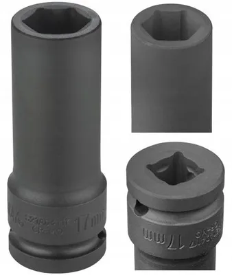 Zdjęcie produktu dla Nasadka udarowa długa 1/2" Easy Fit 17 mm Jonnesway