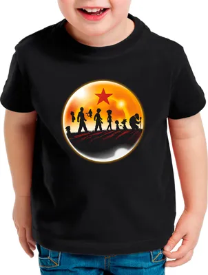 Produktbild von style3 Fellowship of the Dragon Kinder T-Shirt super saiyan z gt